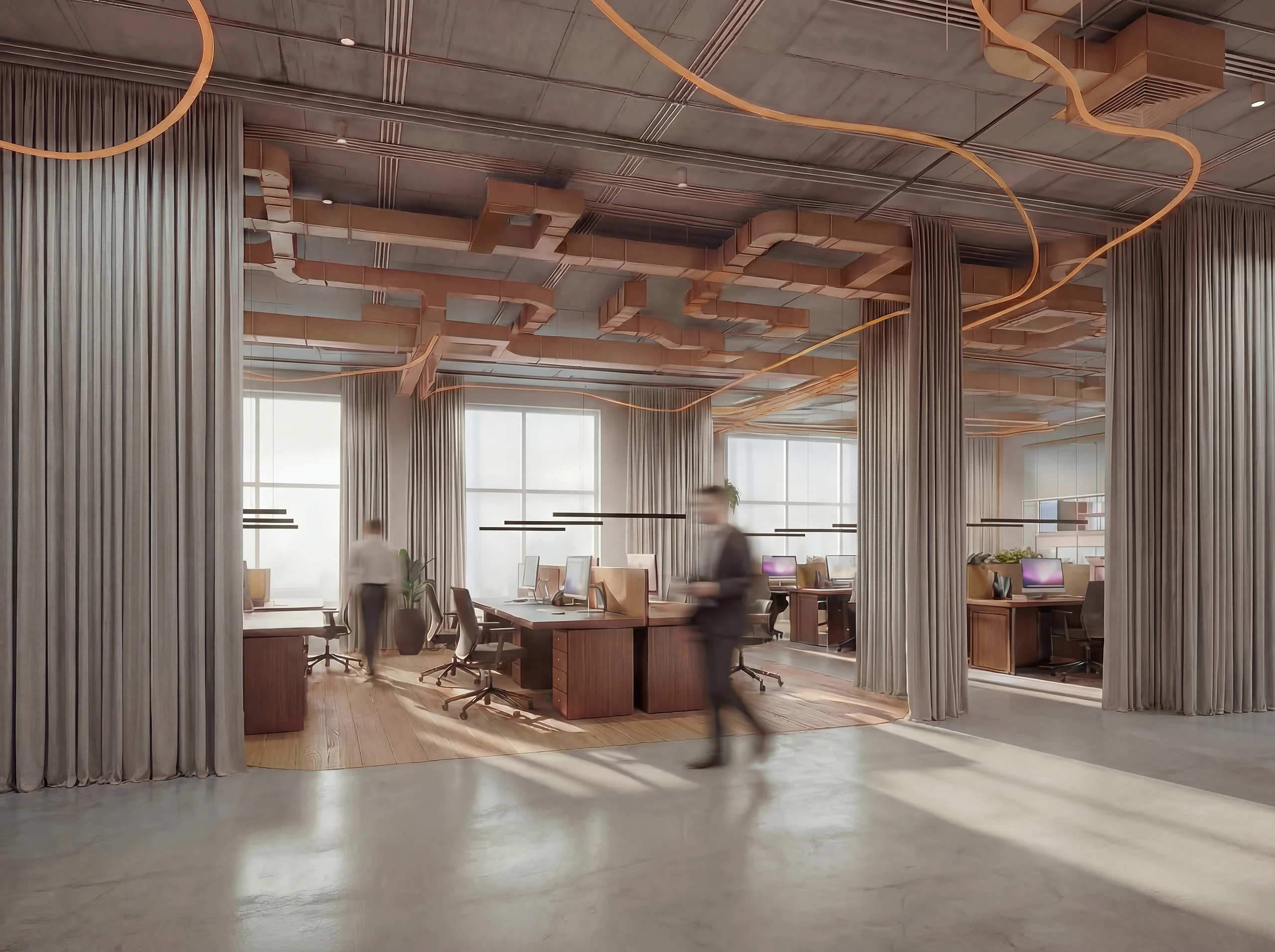 Norrsken / Workplace, Flexible office landscape